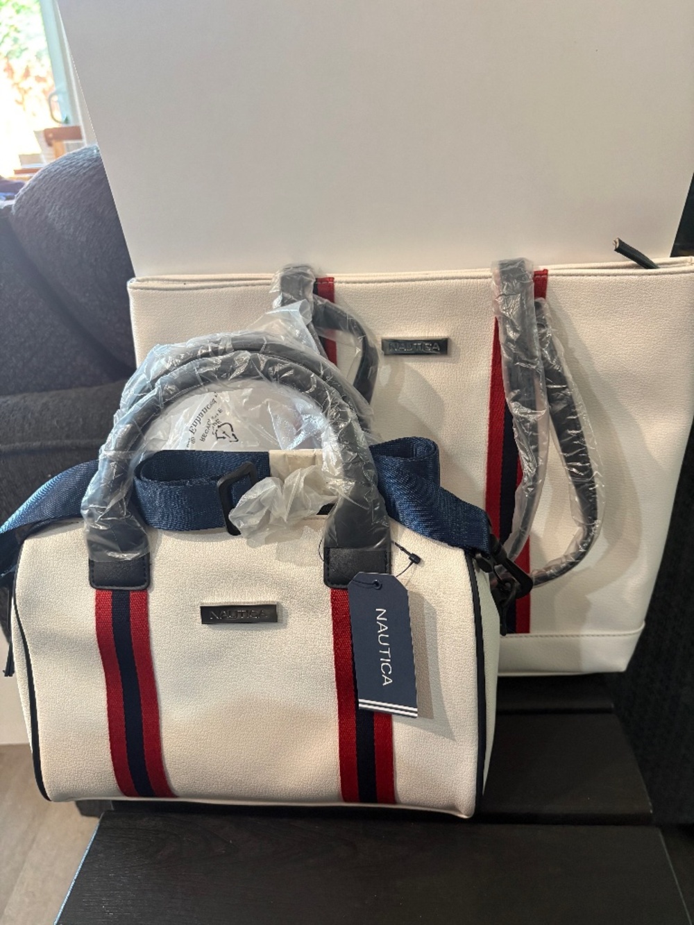 Nautica Classic White Bag Duo